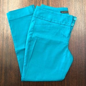 The Limited Exact Stretch Pants Slacks Teal 6
